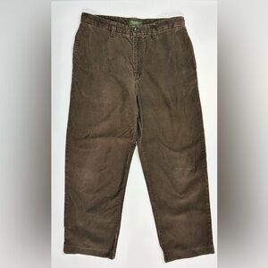 Vintage Y2K Eddie Bauer Straight Fit Corduroy Pants - Unisex 35x30